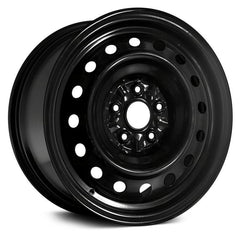 16" x 6.5" Steel Remanufactured Wheel with 5 x 114.3 Bolt Pattern for Toyota Camry 2002-2011 - Black