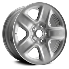17" x 6.5" Steel Replica Wheel with 5 x 114.3 Bolt Pattern for Toyota RAV4 2006-2012 - Silver