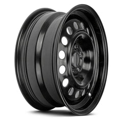 15" x 6" Steel Replica Wheel with 5 x 100 Bolt Pattern for Toyota Corolla 2009-2018 - Black