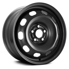 15" x 6" Steel Remanufactured Wheel with 5 x 100 Bolt Pattern for Volkswagen Beetle 2000-2001 - Black