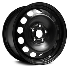 16" x 6.5" Steel Remanufactured Wheel with 
5 x 112 Bolt Pattern for Volkswagen Golf 2006-2012 - Black