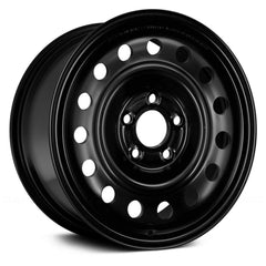 16" x 6.5" Steel Replica Wheel with 5 x 114.3 Bolt Pattern for Hyundai Elantra 2011-2017 - Black