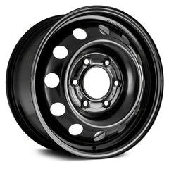 16" x 6.5" Steel Remanufactured Wheel with 6 x 139.7 Bolt Pattern for Hyundai Entourage 2007-2010 - Black