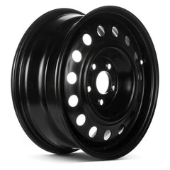 16" x 6.5" Steel Remanufactured Wheel with 5 x 114.3 Bolt Pattern for Kia Optima 2006-2010 - Black