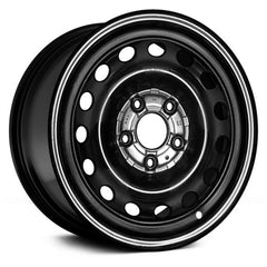LKQ Corp - 15-Hole Black 15x6 Steel Factory Wheel for Kia Forte 2017