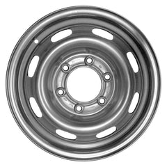 LKQ Corp - 8-Slot Silver 15x6 Steel Factory Wheel for Chevy Colorado 2004-2008