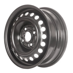 15" x 6" Steel Remanufactured Wheel with 4 x 114.3 Bolt Pattern for Honda Accord 1998-2002 - Black