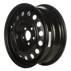 16" x 6.5" Steel Remanufactured Wheel with 5 x 114.3 Bolt Pattern for Kia Optima 2006-2010 - Black