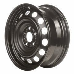 16" x 6.5" Steel Remanufactured Wheel with 5 x 114.3 Bolt Pattern for Mazda 3 2010-2013 - Black