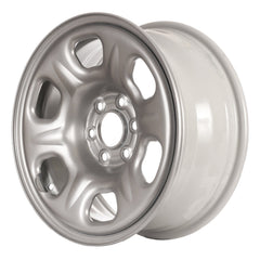 16" x 7" Steel Remanufactured Wheel with 6 x 114.3 Bolt Pattern for Nissan Frontier 2005-2022 - Silver