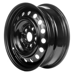 LKQ Corp - 16-Hole Black 16x6.5 Steel Factory Wheel for Toyota Sienna 2004-2008