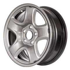 16" x 6.5" Steel Remanufactured Wheel with 5 x 114.3 Bolt Pattern for Toyota RAV4 2001–2006 - Silver