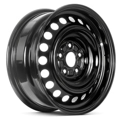 16" x 6.5" Steel Remanufactured Wheel with 5 x 114.3 Bolt Pattern for Toyota Camry 2012-2014 - Black