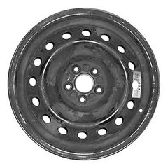 16" x 6.5" Steel Remanufactured Wheel with 5 x 100 Bolt Pattern for Toyota Corolla 2009-2013 - Black