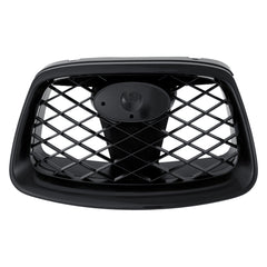 FRONT CENTER GRILLE -  BLACK MESH WITH PAINT TO MATCH FRAME -  NO CHROME - SU1200133 for Subaru Impreza 2006-2007