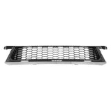 FRONT BUMPER COVER GRILLE -  BRIGHT BLACK FINISH -  MADE OF PP  PLASTIC