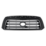 GRILLE -  BLACK FRAME -  BASE MODELS WITHOUT SPORT PACKAGE -  WITH EMBLEM - TO1200300 for Toyota Tundra 2007-2009