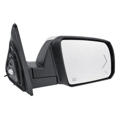 PASSENGER SIDE POWER DOOR MIRROR -  WITH HEATED GLASS -  CHROME -  WITH