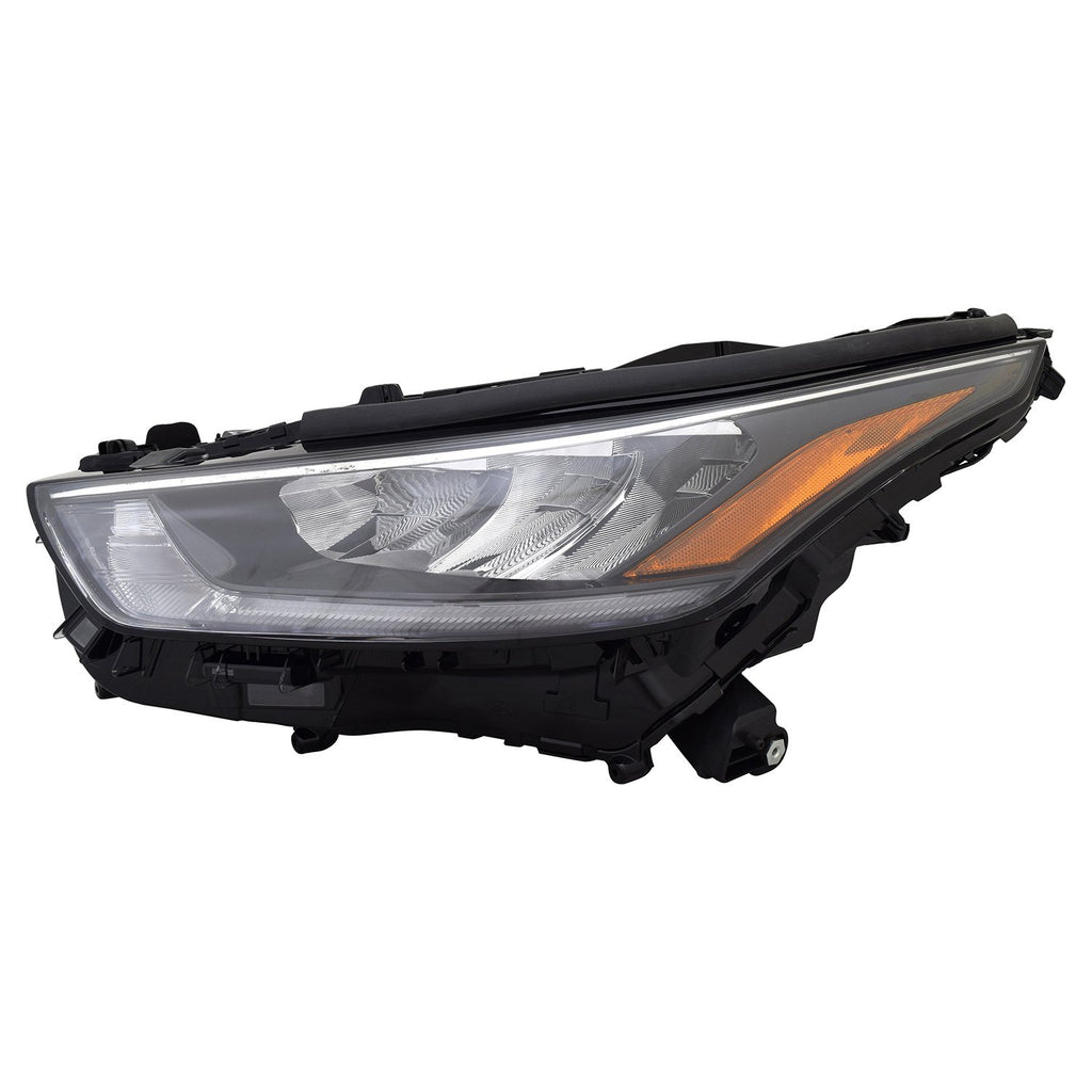 DRIVER SIDE HEADLIGHT ASSEMBLY -  L/LE/XLE MODELS -  REFLECTOR TYPE - TO2502293C for Toyota Highlander 2020