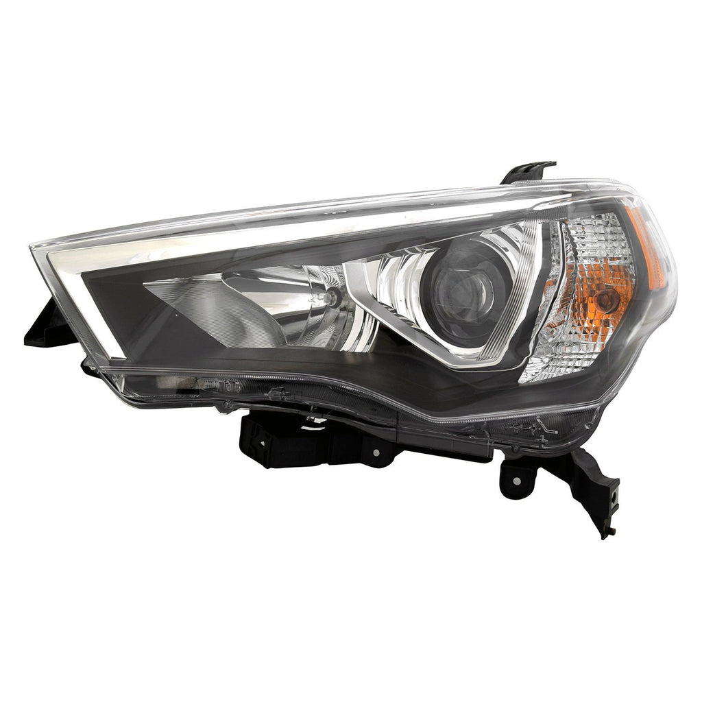 DRIVER SIDE HEADLIGHT ASSEMBLY -  WITH LED HIGH BEAM