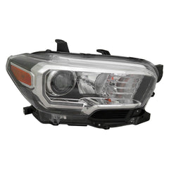 PASSENGER SIDE HALOGEN HEADLIGHT ASSEMBLY -  WITH LED DAYTIME RUNNING