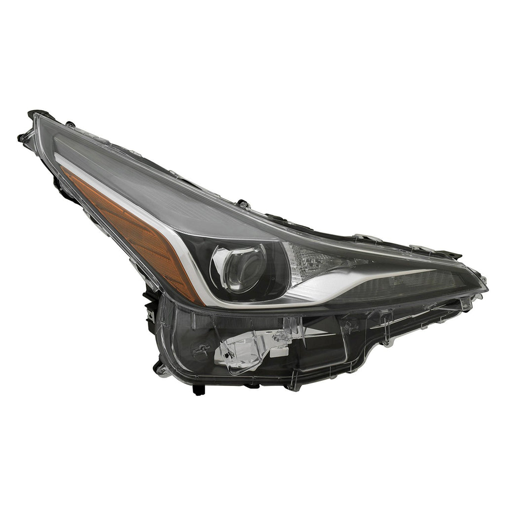 PASSENGER SIDE LED HEADLIGHT ASSEMBLY -  WITH AUTO OFF -  WITHOUT