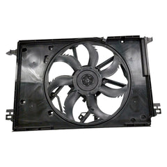 RADIATOR AND CONDENSER FAN ASSEMBLY WITH ONE BIG FAN -  2.5 LITER L4