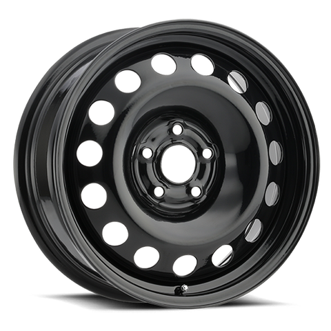 17X6.5 Black wheel with bolt pattern of 5-100