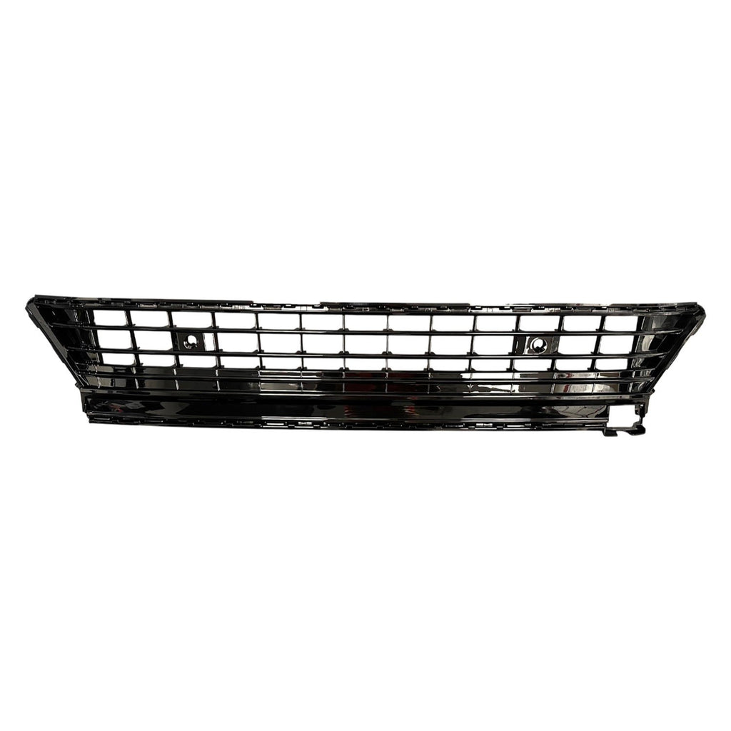 FRONT BUMPER COVER GRILLE -  WITH R-LINE -  GLOSS BLACK