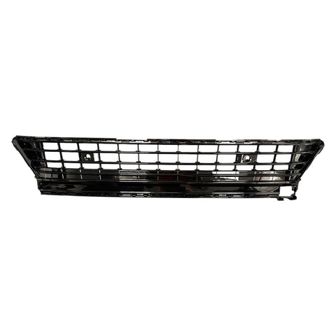 FRONT BUMPER COVER GRILLE -  WITH R-LINE -  GLOSS BLACK