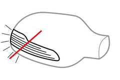 LKQ Corp - Driver Side Power View Mirror (Heated) (Standard Line) for Volkswagen Jetta 2019-2022