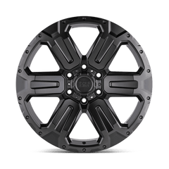 20X9 MATTE GUNMETAL W/ BRUSHED FACE & GUNMETAL TINT 35MM Black Rhino Wheel