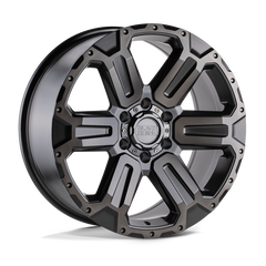 20X9 MATTE GUNMETAL W/ BRUSHED FACE & GUNMETAL TINT 35MM Black Rhino Wheel