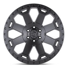 18X8 MATTE GUNMETAL 52MM Black Rhino Wheel