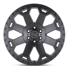 17X9 MATTE GUNMETAL 12MM Black Rhino Wheel