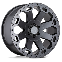 18X8 MATTE GUNMETAL 52MM Black Rhino Wheel