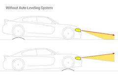 DRIVER SIDE HEADLIGHT ASSEMBLY -  LED LOW BEAM/HALOGEN HIGH BEAM