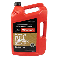 Motorcraft® XO0W205QFS - SAE 0W-20 Full Synthetic Motor Oil, 5 Quarts
