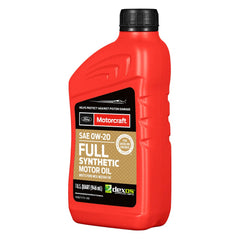 Motorcraft® XO0W20QFS - SAE 0W-20 Full Synthetic Motor Oil, 1 Quart