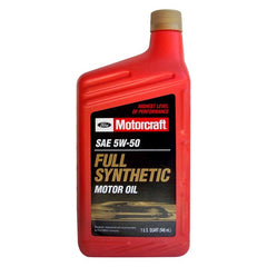 Motorcraft® XO5W50QGT - SAE 5W-50 Full Synthetic Motor Oil, 1 Quart