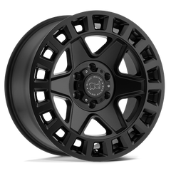 17X8 MATTE BLACK 52MM Black Rhino Wheel