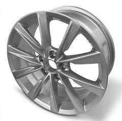 2012-2016 17x7 Volkswagen Tiguan Aluminum Wheel / Rim Image 02