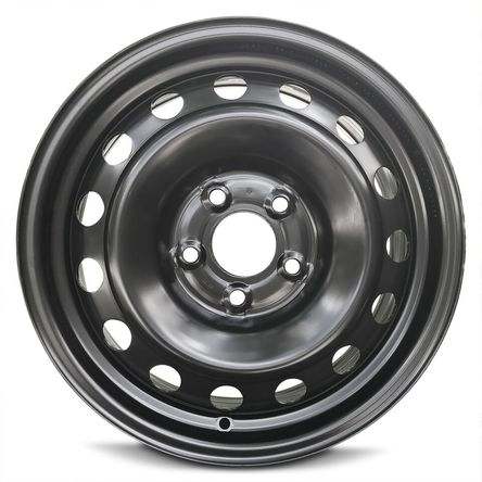 2002-2007 16x6.5 Hyundai Tiburon Steel Wheel / Rim Image 01