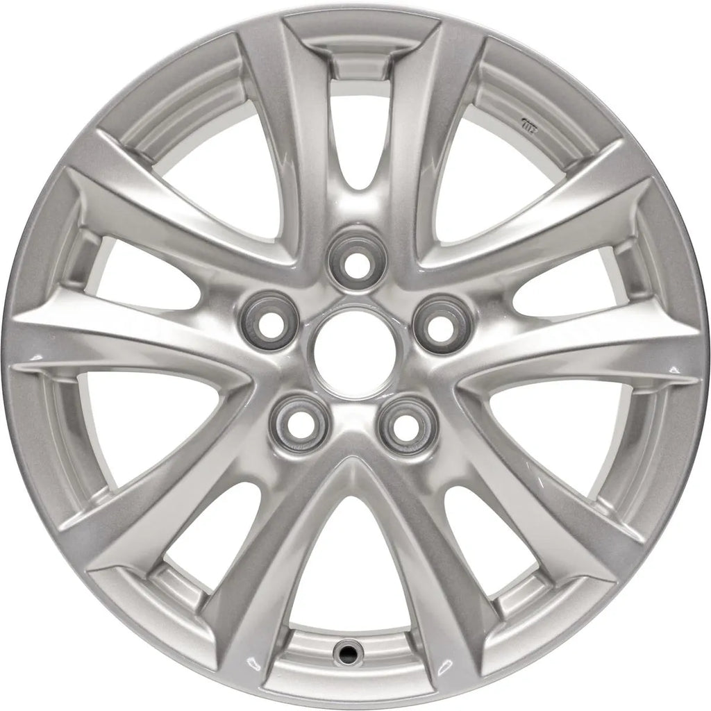 16x6.5 Factory Replacement New Alloy Wheel For Mazda Mazda3 2014-2016