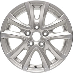 16x6.5 Factory Replacement New Alloy Wheel For Mazda Mazda3 2014-2016