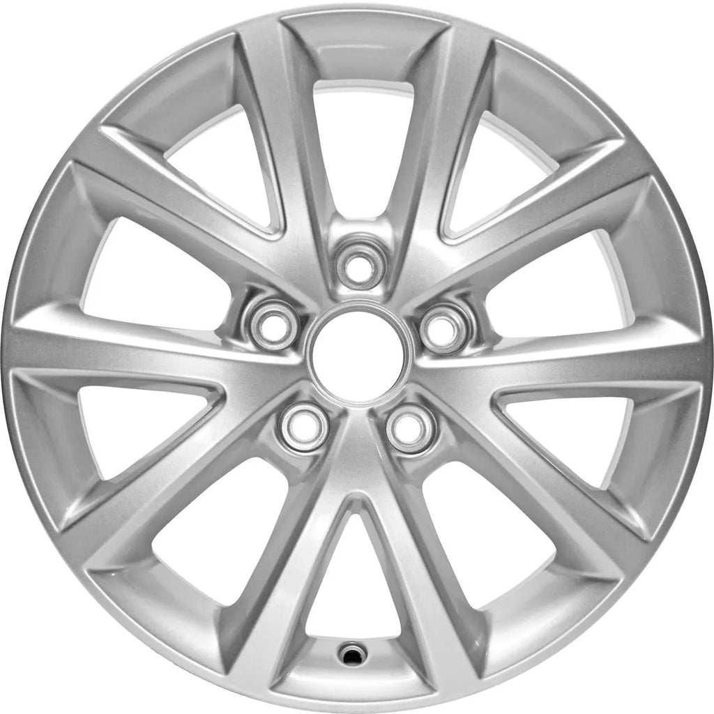 16x6.5 Factory Replacement New Alloy Wheel For Volkswagen Jetta 2010-2016