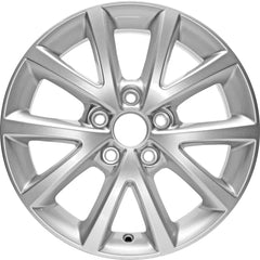 16x6.5 Factory Replacement New Alloy Wheel For Volkswagen Jetta 2010-2016