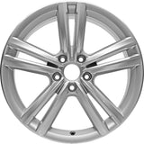 18x8 Factory Replacement New Alloy Wheel For Volkswagen Passat 2012-2015