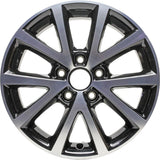 16x6.5 Factory Replacement New Alloy Wheel For Volkswagen Jetta 2010-2018