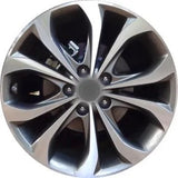 18x7.5 Factory Replacement New Alloy Wheel For Hyundai Sonata 2013-2014